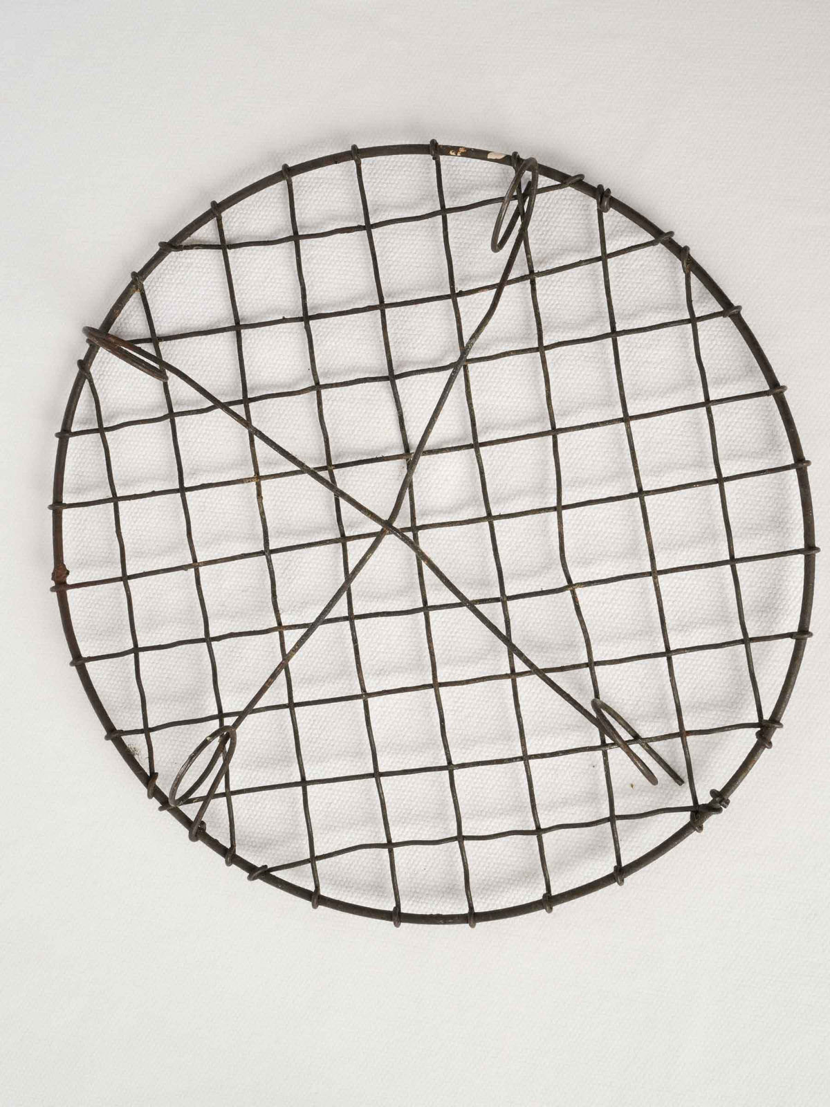 Small French Wirework Grille Late 19th Century Provence