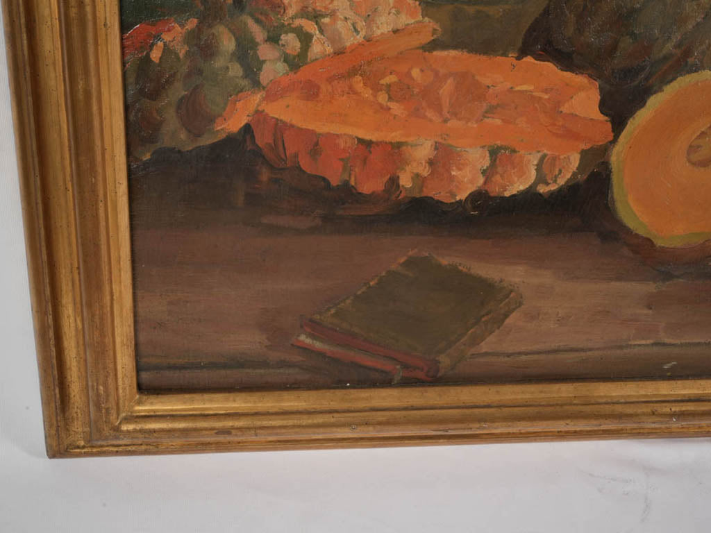 Earthy palette Luigi Zago painting  