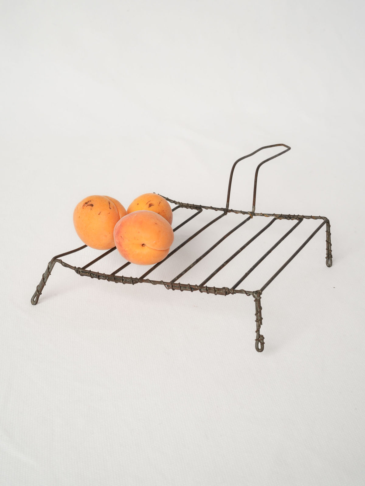 Antique French Iron Fireplace Cooking Grill