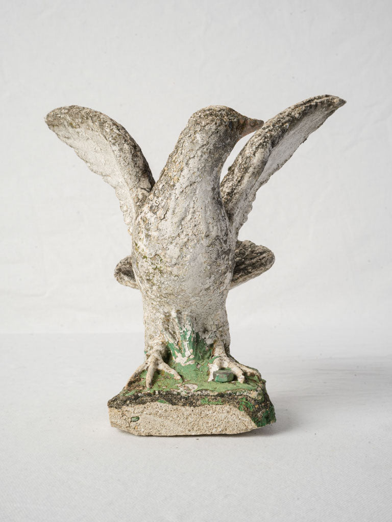 Patinated 1950s outdoor decor
