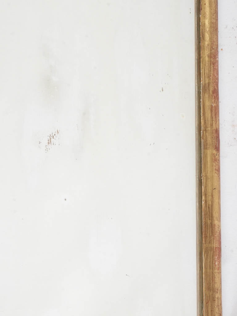 Refined French antique mirror