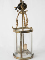 Delightful re-electrified European brass lantern