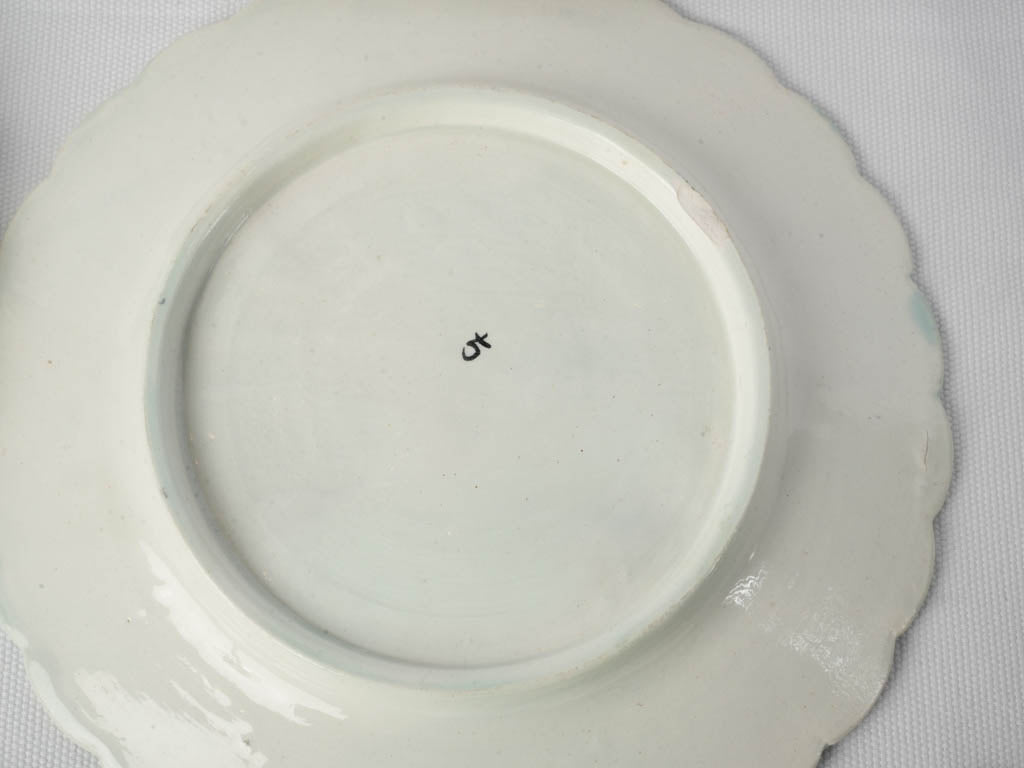 Timeless eastern French style plates  