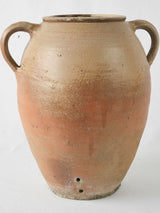 Charming aged French pottery cachepot