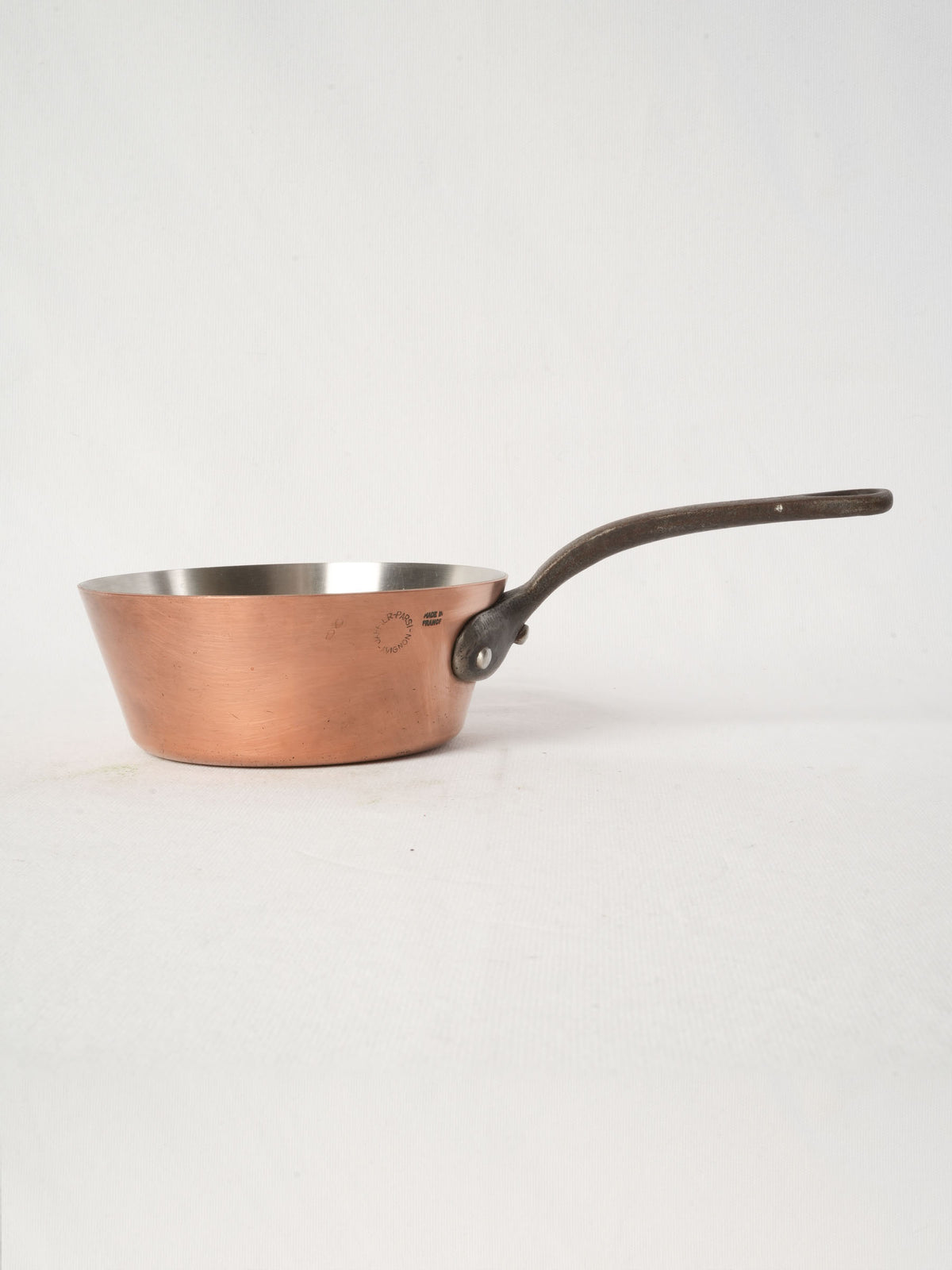 French Copper Casserole from Chanteduc Stainless Lined