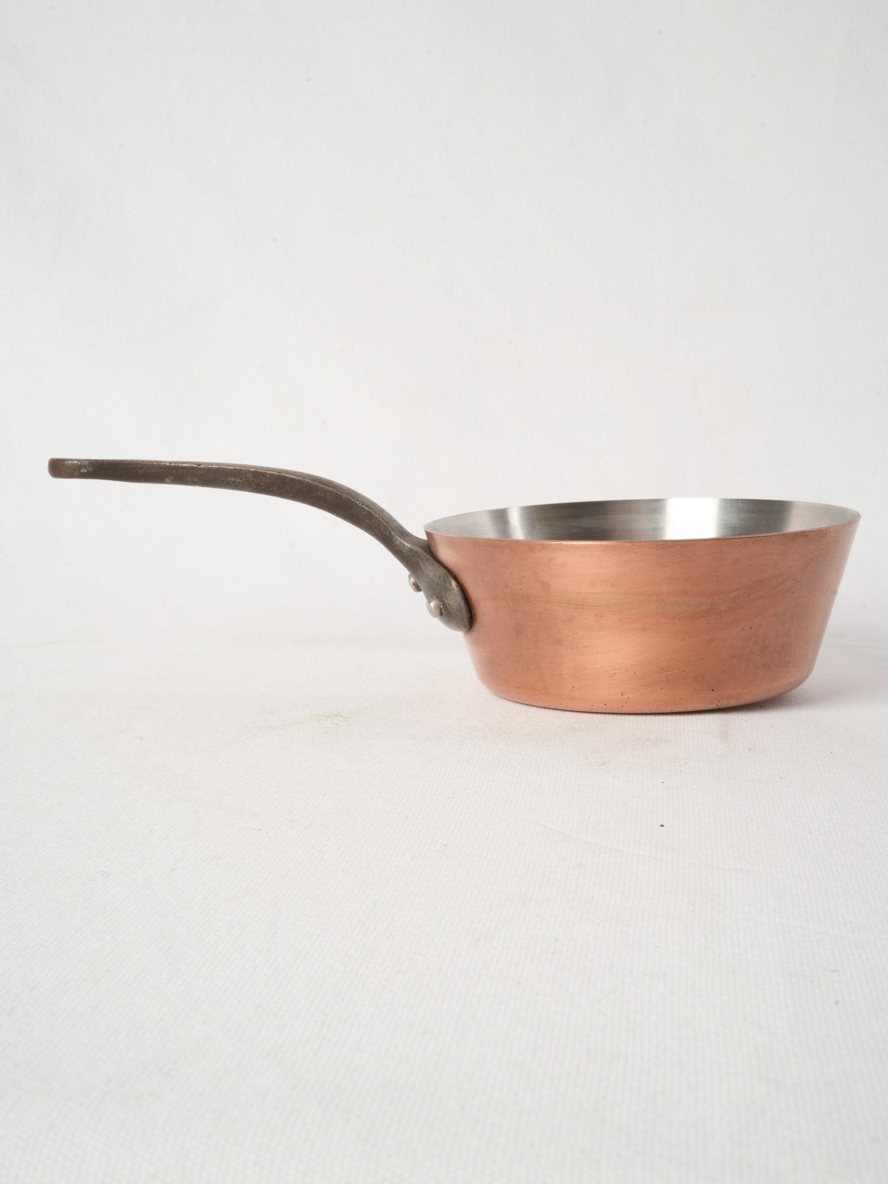 French Copper Casserole from Chanteduc Stainless Lined