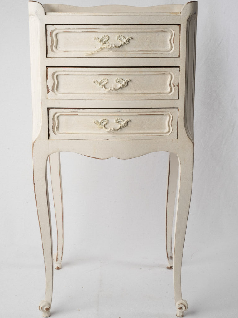 Charming Mid-20th Century French Louis XV Style Bedside Table - 28¾"