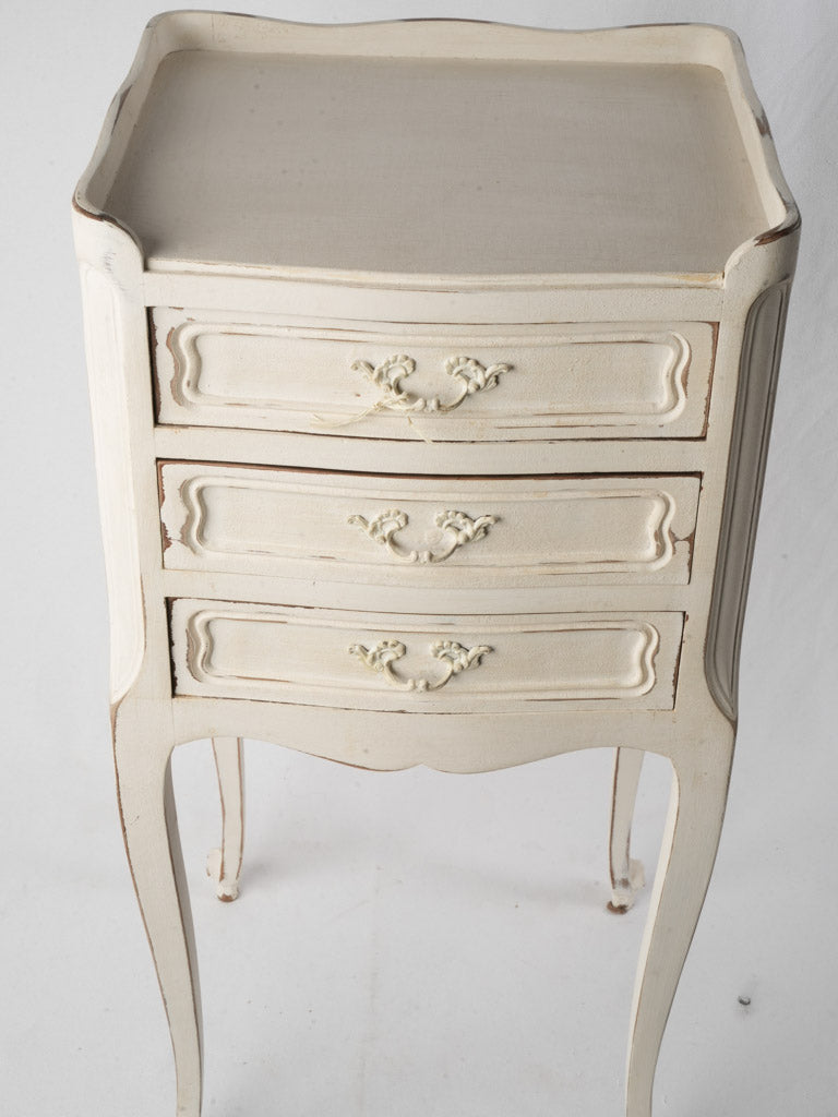 Charming Mid-20th Century French Louis XV Style Bedside Table - 28¾"