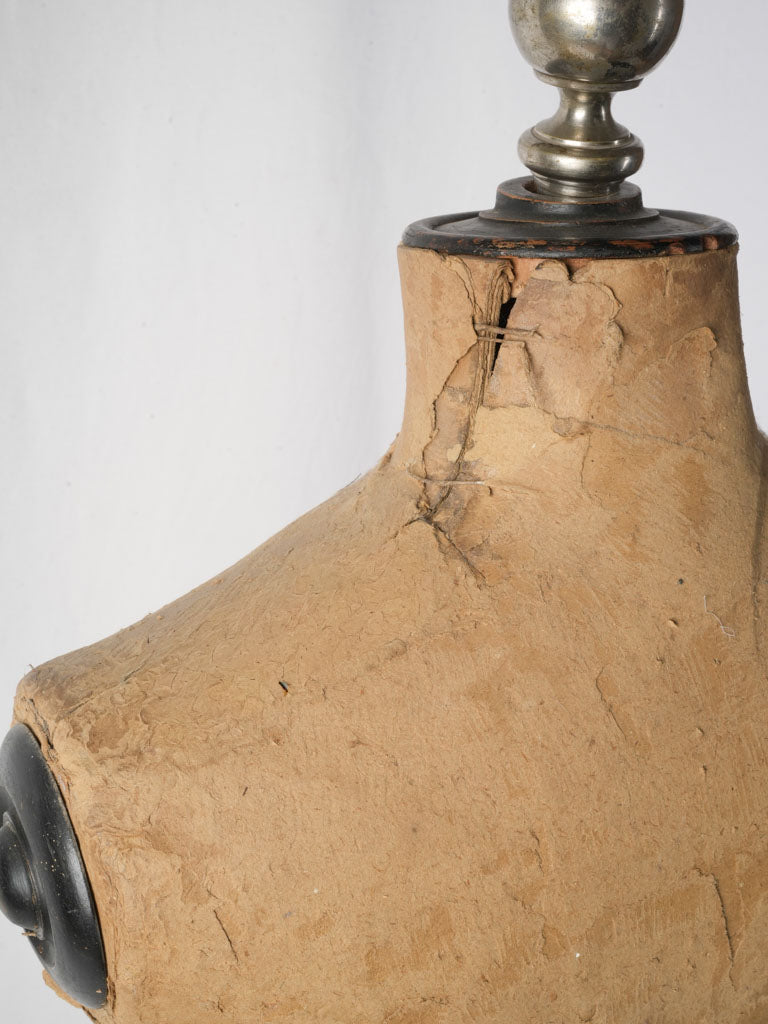 Antique English Adjustable Male Tailor’s Mannequin - 52¼"
