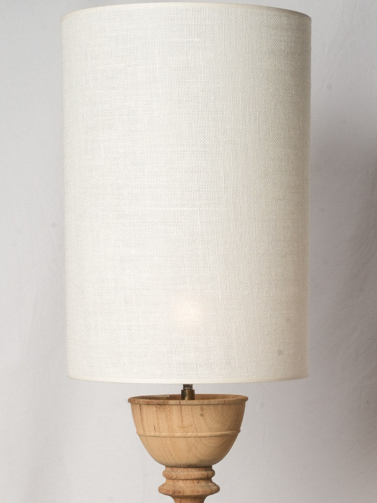 Rustic Turned Wood Baluster Floor Lamp - 64¼"
