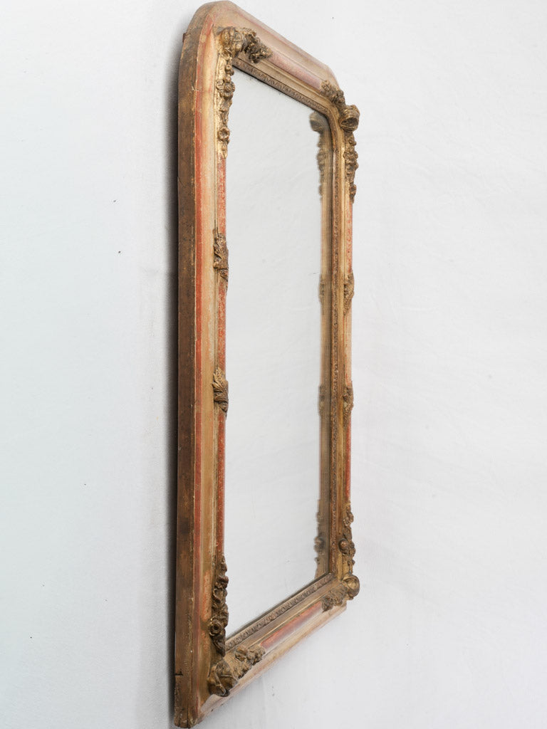 Mid-19th Century Louis Philippe Giltwood Mirror w/ Mercury Plate - 31½" x 23¼"
