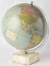 1940s Decorative World Globe
