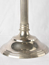 Well-crafted antique silver decorative candlestick