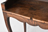 Antique French nightstand - walnut