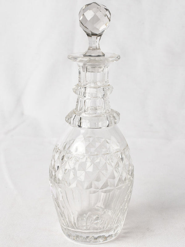 Small Saint Louis Crystal decanter 8¾"
