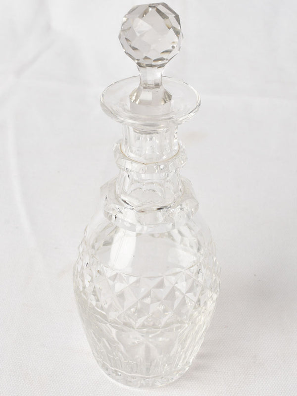 Small Saint Louis Crystal decanter 8¾"