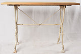 Charming iron cast bistro table