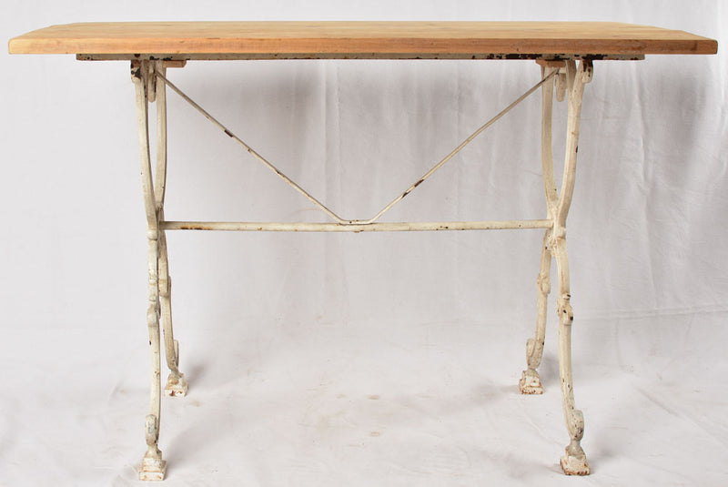 Vintage-style small French bistro table
