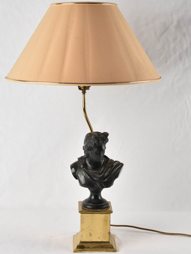 Table lamp with bust - 1940s - 29½"
