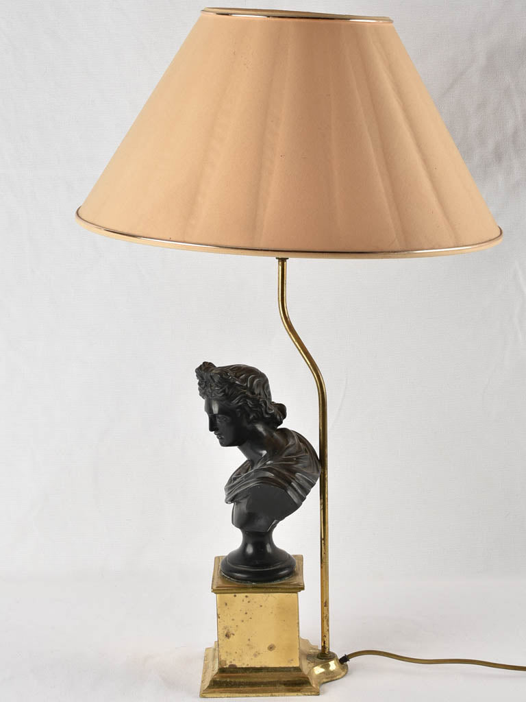 Table lamp with bust - 1940s - 29½"