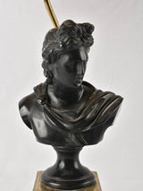 Table lamp with bust - 1940s - 29½"