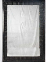 Very large mirror w/ decorative black frame 30" x 43"