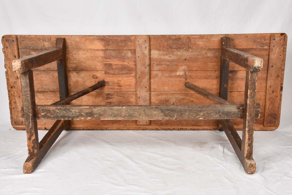 Rustic farm table / console table - 18th century 78¾" x 28¼"