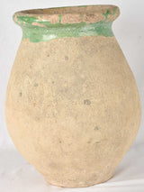 Small 19th century Biot jar w/ green glaze - 18½"