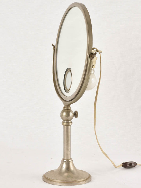Brot vanity mirror w/ light 17¼"