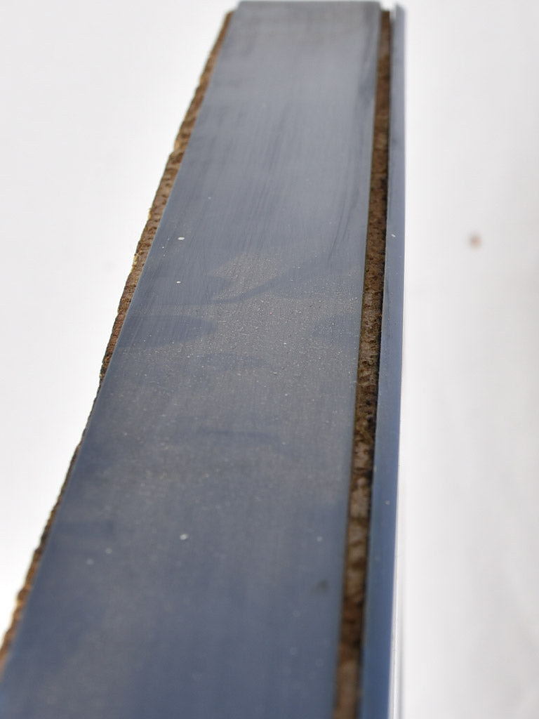 Vintage blue mirror - octagonal 27½"
