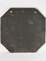 Vintage blue mirror - octagonal 27½"