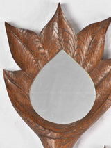 70's Original Chestnut Flower Mirror