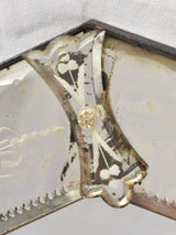 Venetian mirror with re-glued piece