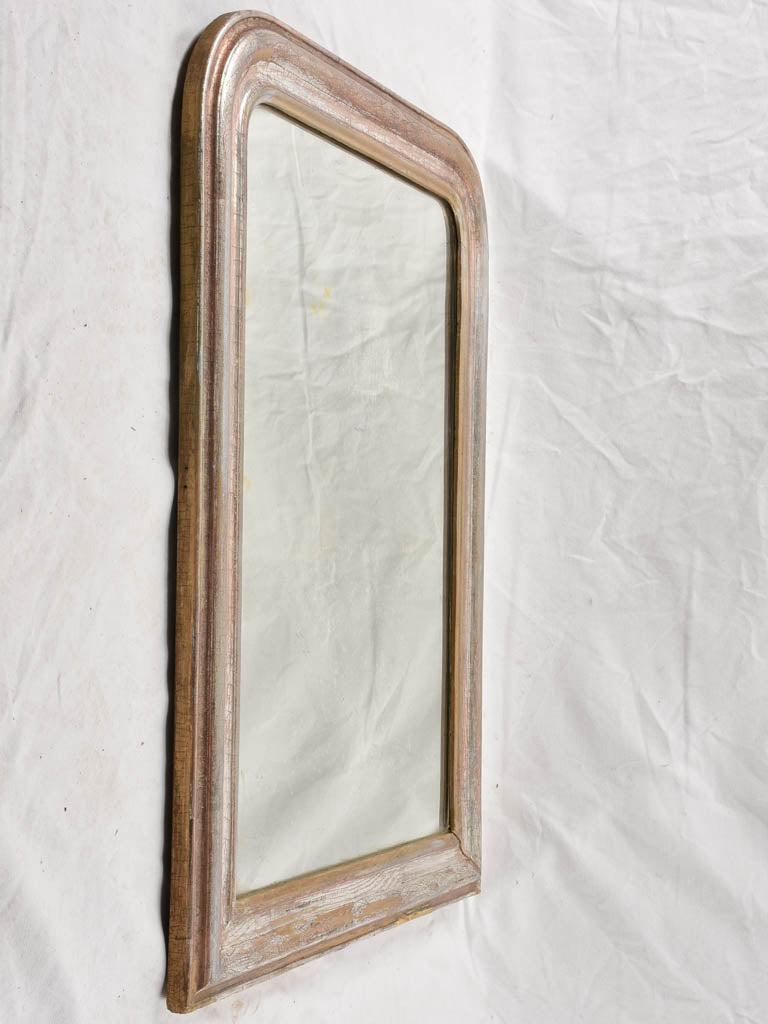 Simple silver Louis Philippe mirror 35½" x 25½"