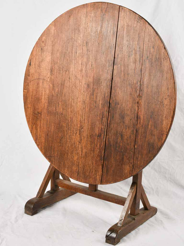 Antique French vigneron's table 38½"