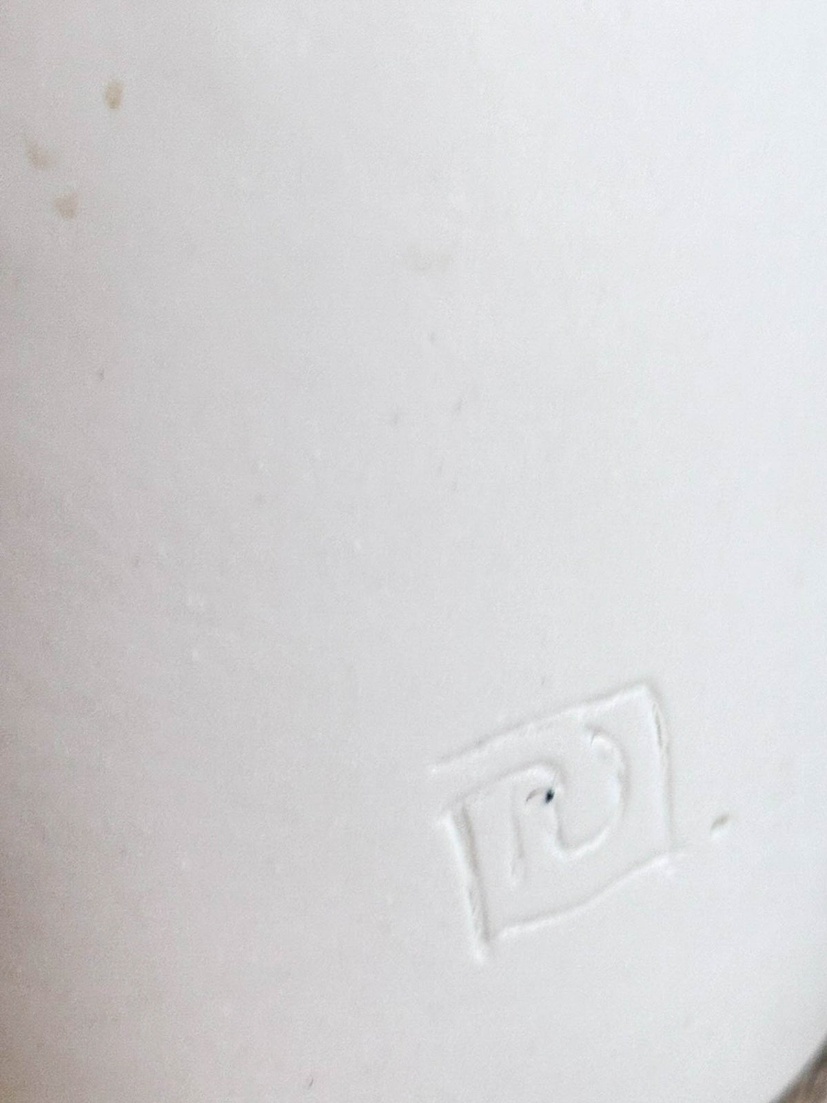 Pair of White Porcelain Vintage Vases by Atelier-A