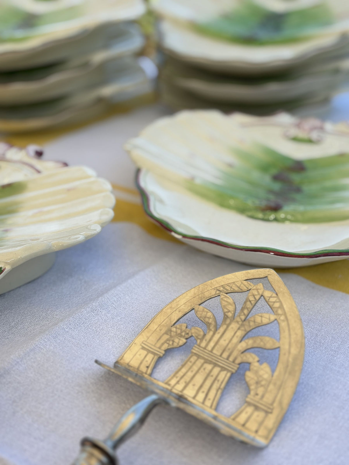 Art Deco Silver-Plated Asparagus Server by Christofle