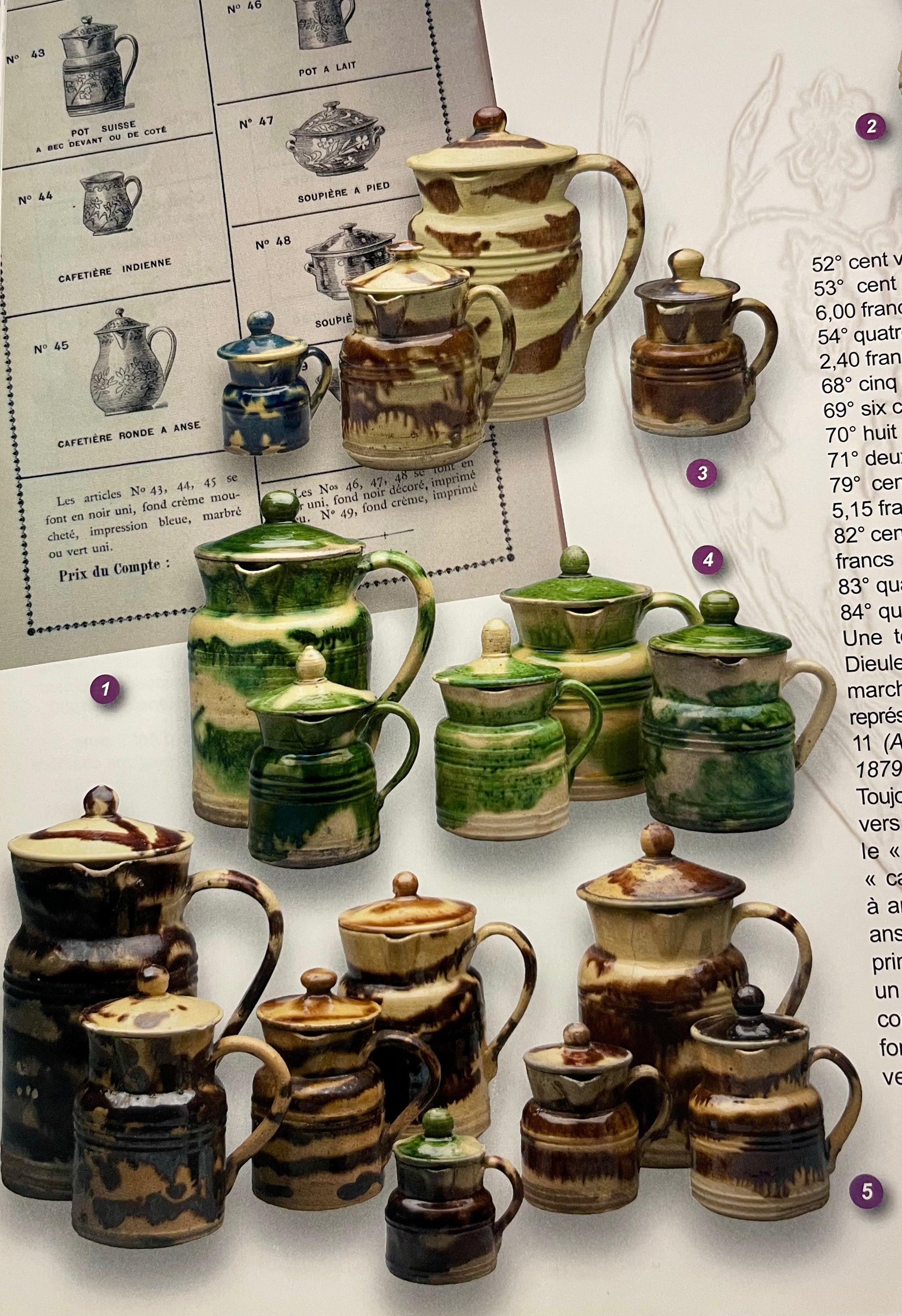 Historical South of France coffee pot