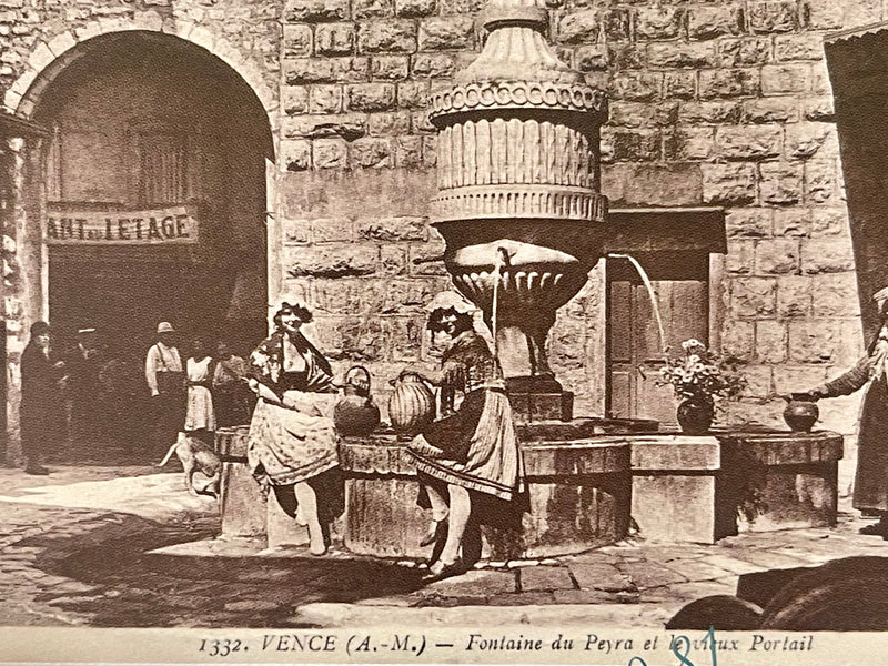 Charming antique Provençal water jug