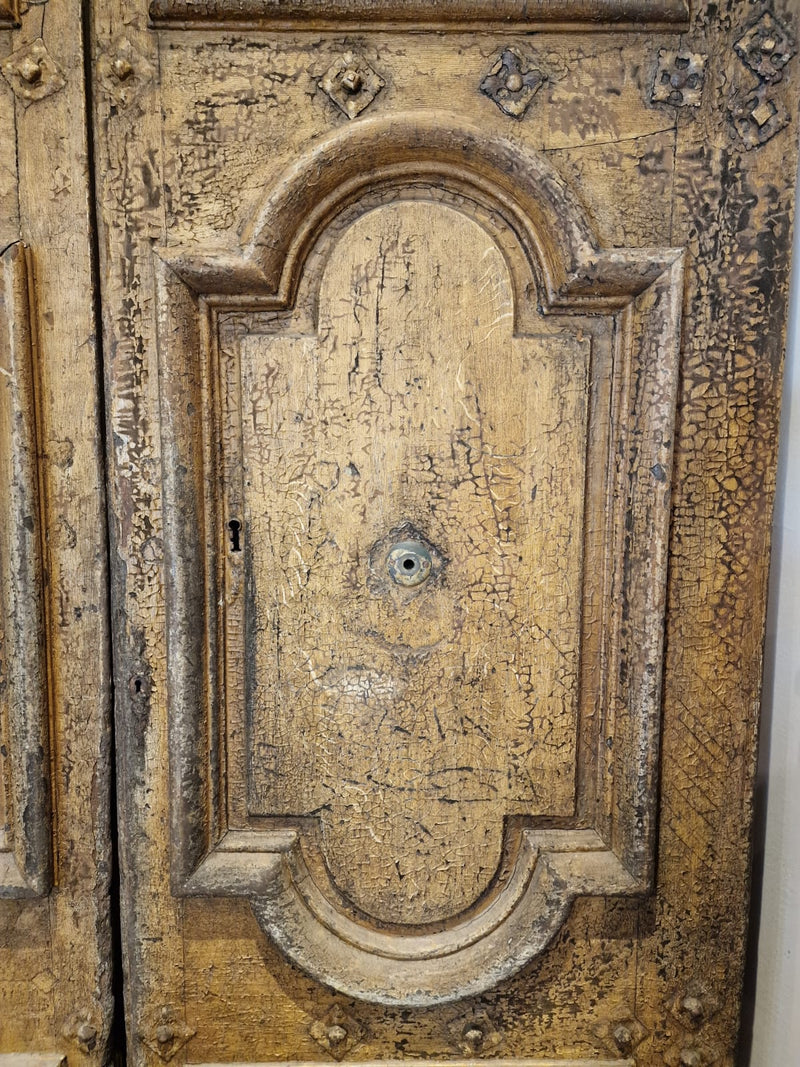 Antique oak entry doors from Burgundy