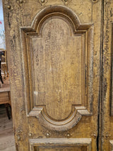 Antique oak entry doors from Burgundy