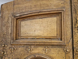 Antique oak entry doors from Burgundy
