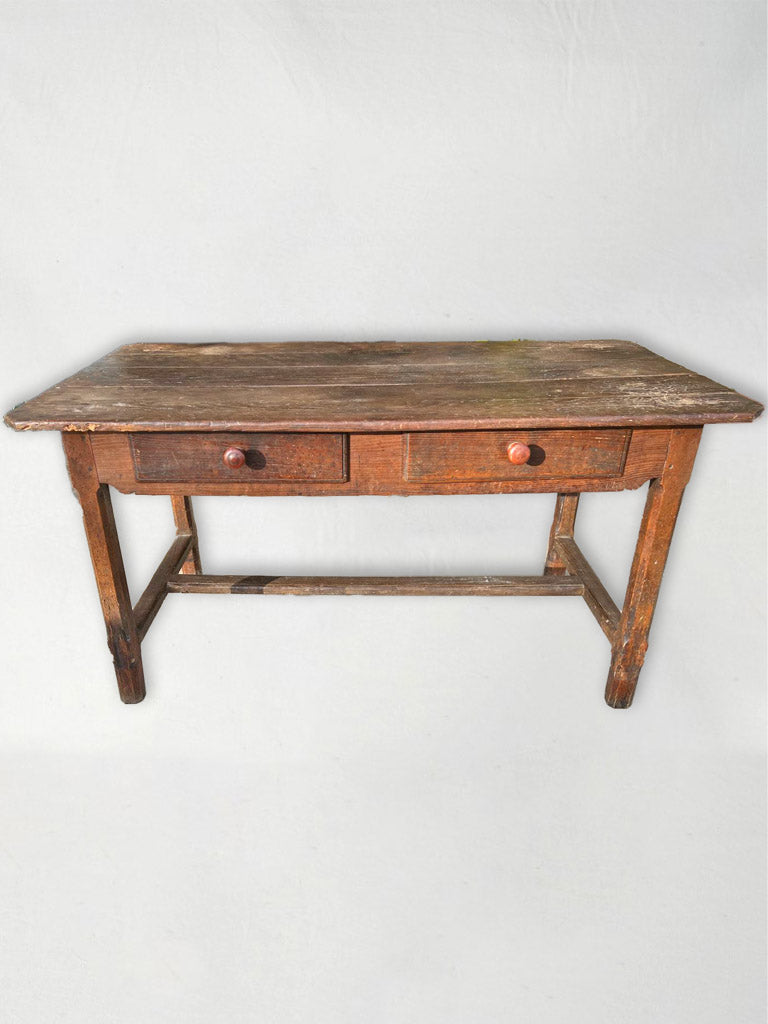 19th Century French Oak Farm Table