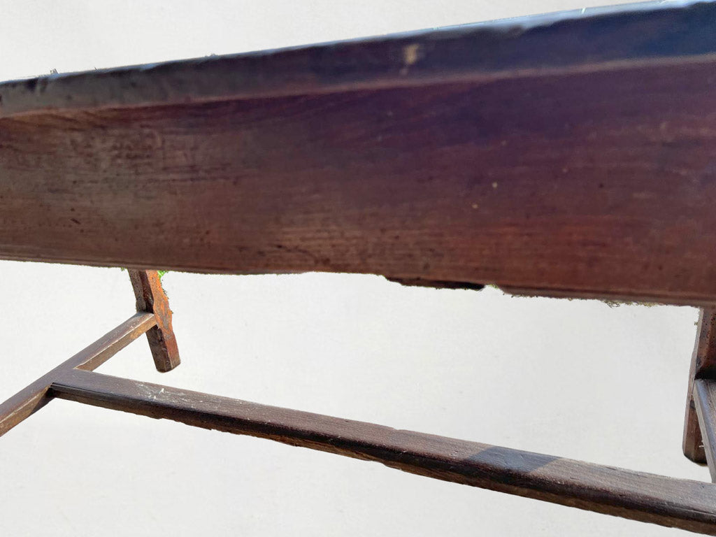 19th Century French Oak Farm Table
