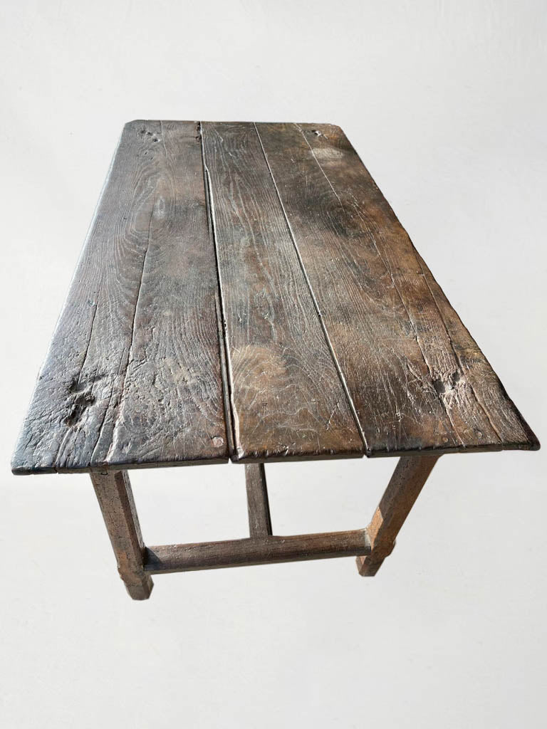 19th Century French Oak Farm Table