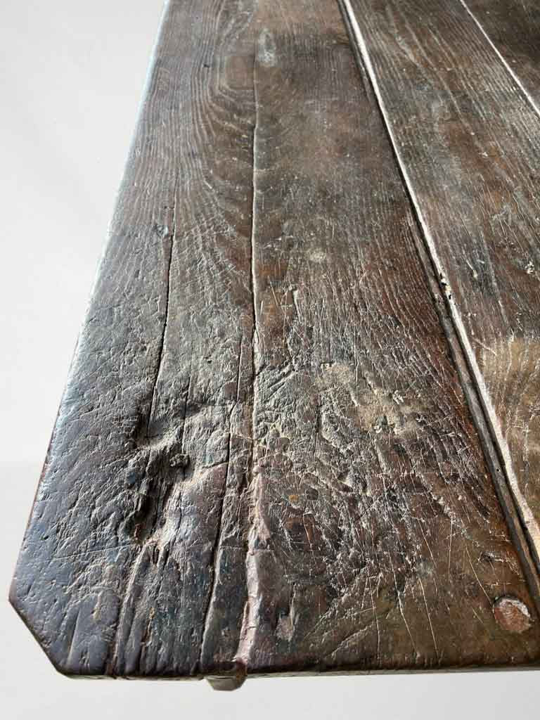 19th Century French Oak Farm Table