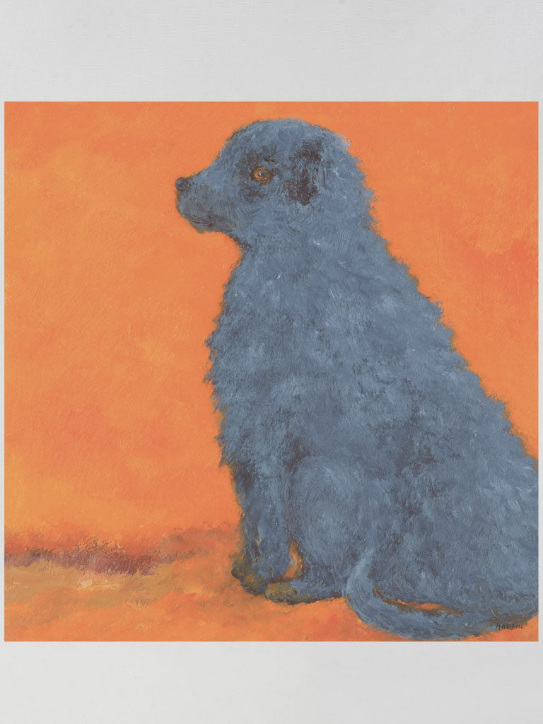 Small Contemporary Painting By Karibou - Nina - 14¼" x 14¼"