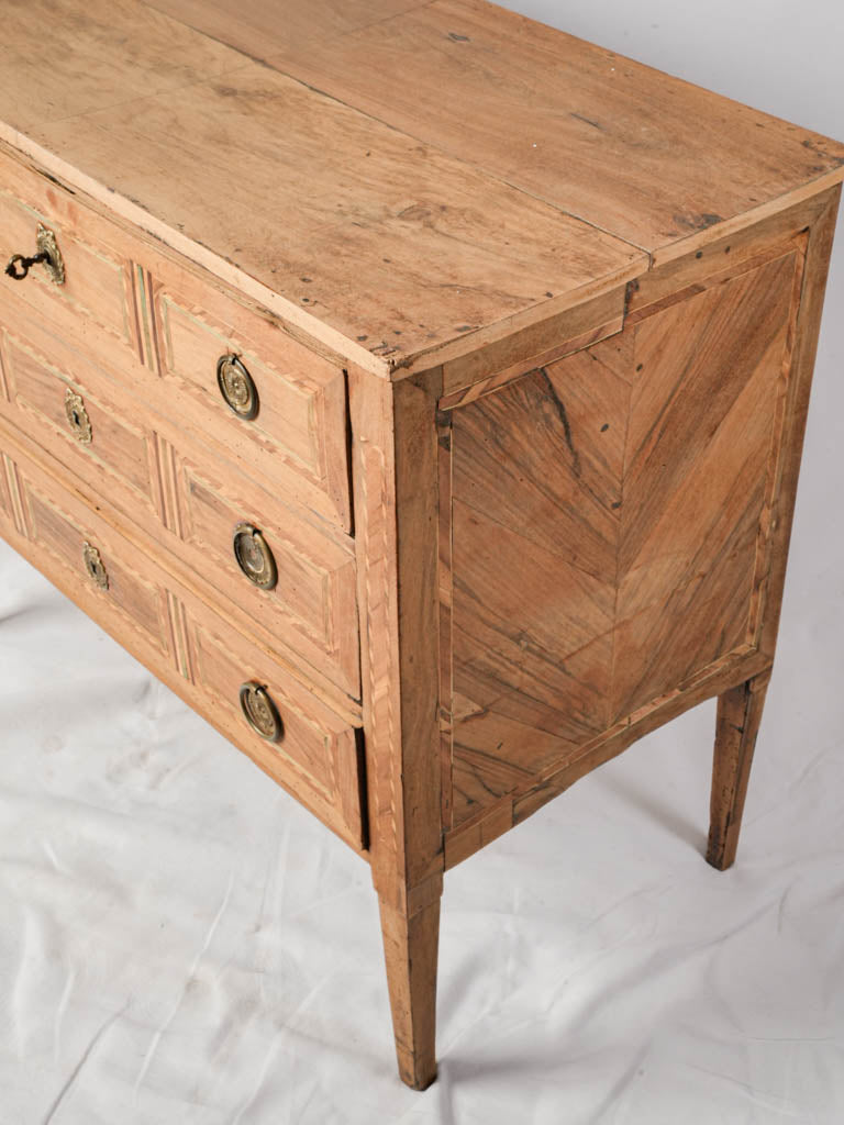 Understated neoclassical style commode  