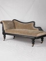 Napoleon III chaise longue 64½"