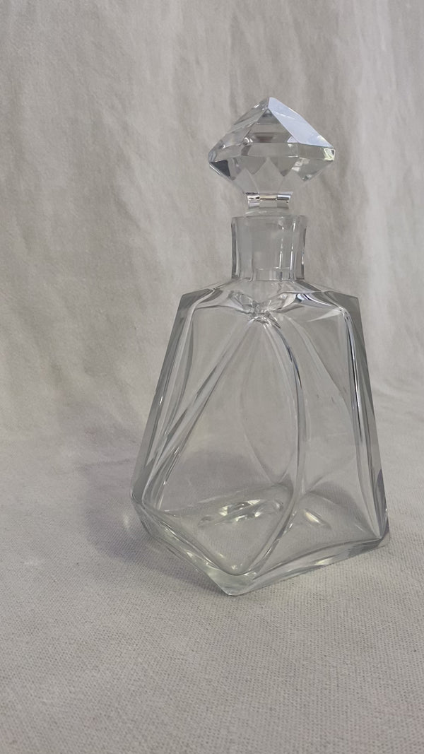 English Art Deco Decanter 9"